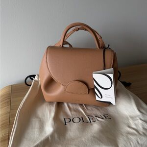 POLENE Numéro Uno Nano bag in Tan